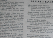 “Di Hari Raja”: Kisah Idulfitri di Matur dalam Syair Tahun 1937