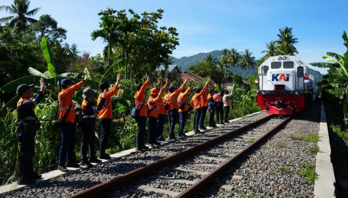 Momentum HUT Ke-81 RI, KA Pariaman Ekspres Layani 19.702 Penumpang