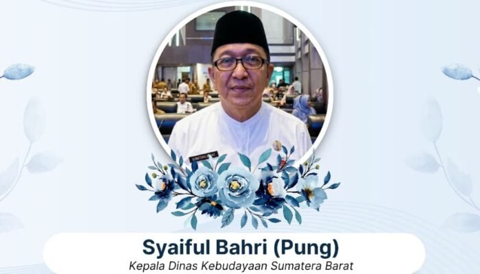 Kadis Kebudayaan Sumbar Syaiful Bahri Wafat, Gubernur Mahyeldi Sampaikan Duka Mendalam